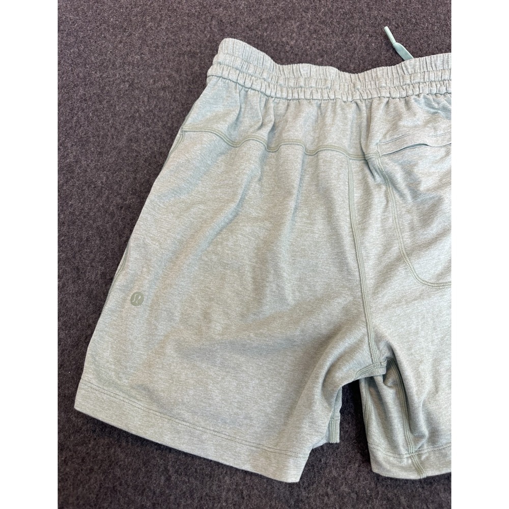 Lululemon Soft Jersey 5" Shorts Men's XS Mint Green Stretch Athletic Running - Picture 8 of 14